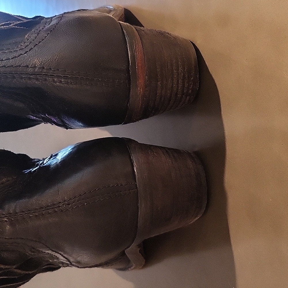 RARE Beautiful leather boots - Picture 5 of 7